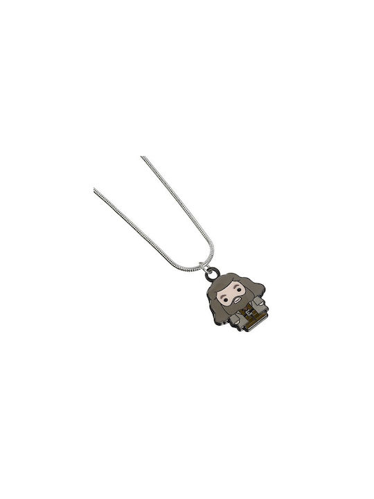 Harry Potter Hagrid Silver Plated Pendant Necklace