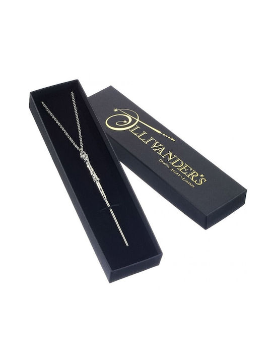 Harry Potter Silver Plated Wand Pendant Necklace