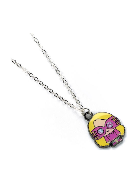 Harry Potter Luna Lovegood Versilberte Anhänger Halskette Ewncx0081