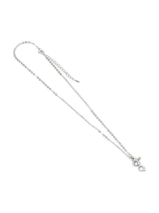 Harry Potter Lightning Bolt Pendant Silver Plated Chain Pendant