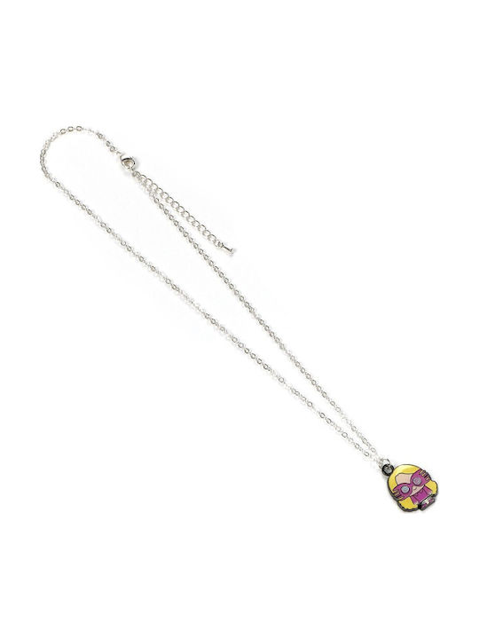 Harry Potter Luna Lovegood Silver Plated Pendant Necklace
