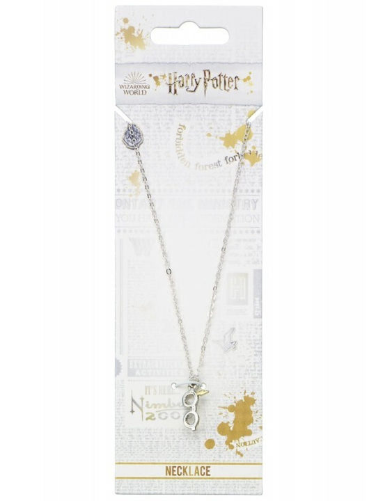 Harry Potter Lightning Bolt Pendant Silver Plated Chain Pendant