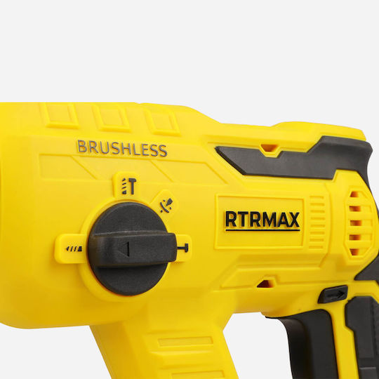 Rtrmax Schlag Meißelhammer Batterie 18V Solo mit Aufnahme SDS Plus 45042