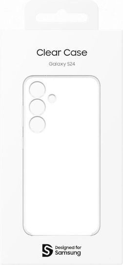 Samsung Clear Case Back Cover Plastic Transparent (Galaxy S24)