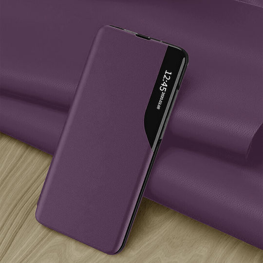 Techsuit Efold Book Synthetic Leather Purple (Redmi 13C 4G / Poco C65 4G)