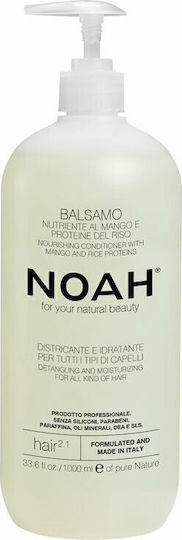 Noah for Beauty Hair 2.1 Nourishing Conditioner Αναδόμησης/Θρέψης για Όλους τους Τύπους Μαλλιών 1000ml