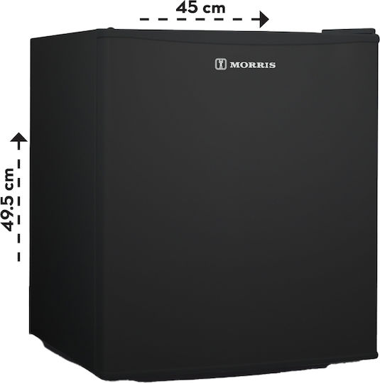 Morris Mini Bar 41lt Υ49.5xΠ45xΒ45εκ. Μαύρο B7451SDL