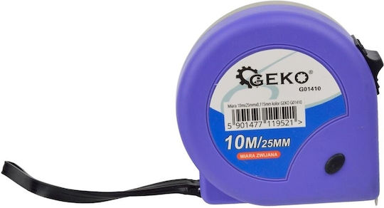Geko Метрическа лента 25мм x 10м