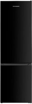 Heinner Fridge Freezer 262lt H180xW55xD56cm Black