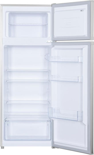 Heinner Ψυγείο Δίπορτο 206lt Υ143xΠ54.5xΒ55.5εκ. Inox HF-H2206SE++
