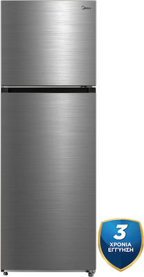 Midea MDRT489MTE46 Ψυγείο Δίπορτο 338lt Total NoFrost Υ172.4xΠ59.5xΒ69.5εκ. Inox