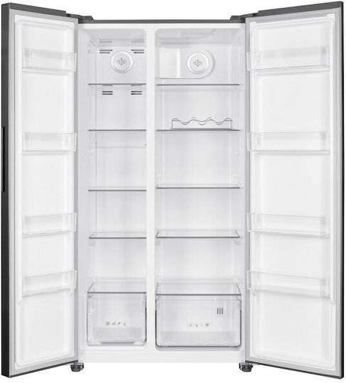 MPM Ψυγείο Ντουλάπα 532lt Total NoFrost Υ177xΠ90xΒ66εκ. Inox MPM-563-SBS-14/N