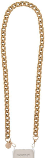 Le304682 Αξεσουαρ Τηλεφωνου Lacoquefrancaise Beige Mat Μεταλλικο