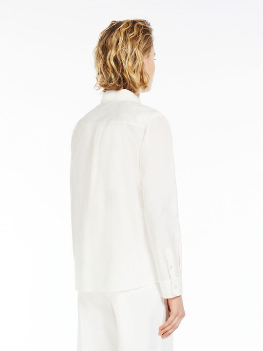 Weekend Maxmara Women's Long Sleeve Shirt White