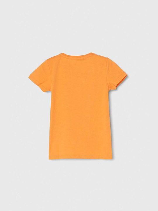 Guess Kids' T-shirt Orange