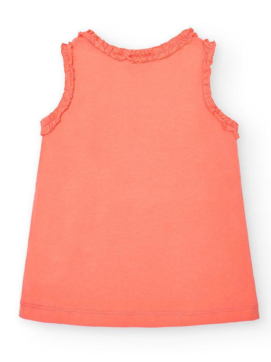 Boboli Kids Blouse Sleeveless Orange