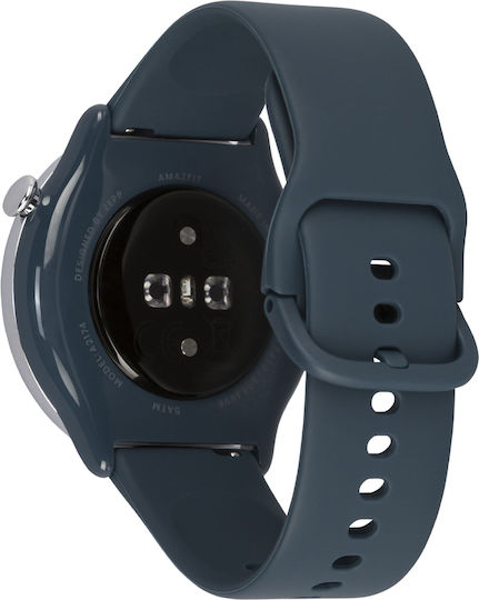 Amazfit GTR Mini Stainless Steel 42mm Waterproof Smartwatch with Heart Rate Monitor (Ocean Blue)