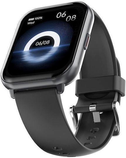 HiFuture FutureFit Zone 2 Smartwatch με Παλμογράφο (Μαύρο)