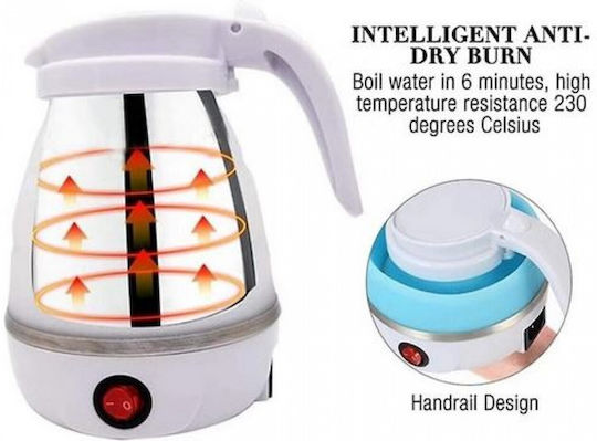 Sokany SK-614 Kettle Travel Size 600ml 600W White