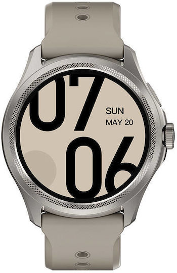Ticwatch Pro 5 Алуминий 48мм Смартчасовник с Пулсомер (Пясъчник)