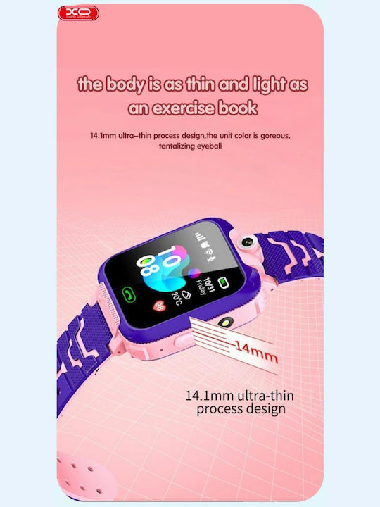XO Kids Smartwatch H100 Kids with Blue Camera