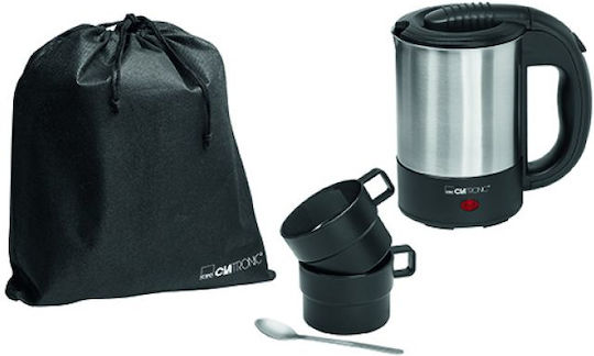 Clatronic WKR 3624 Βραστήρας Ταξιδίου 500ml 1000W Μαύρος