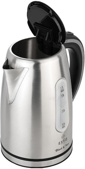 Estia Infinity Inox Електрическа Кана 1.7л 2200W Сребриста