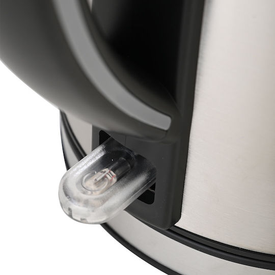 Estia Infinity Inox Електрическа Кана 1.7л 2200W Сребриста