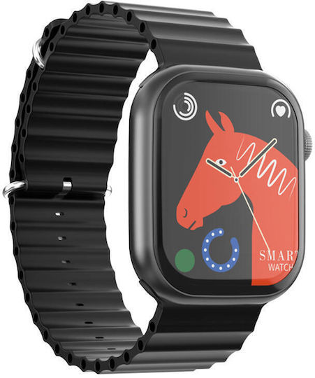 XO W8 Pro Smartwatch (Μαύρο)