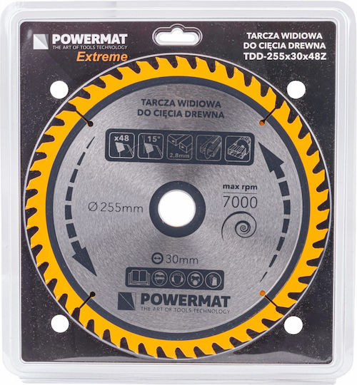 Powermat Диск за рязане с 48 Зъба 230мм