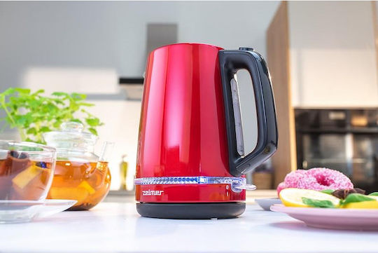 Zelmer Електрически Кан В 1.7л 2200W Червена