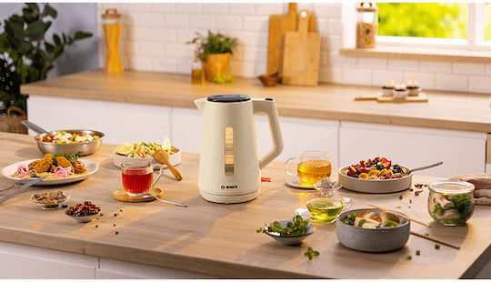 Bosch MyMoment Kettle 1.7lt 2400W Beige
