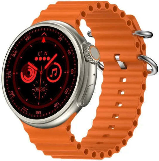 Z78 Ultra 49mm Smartwatch (Portocaliu)