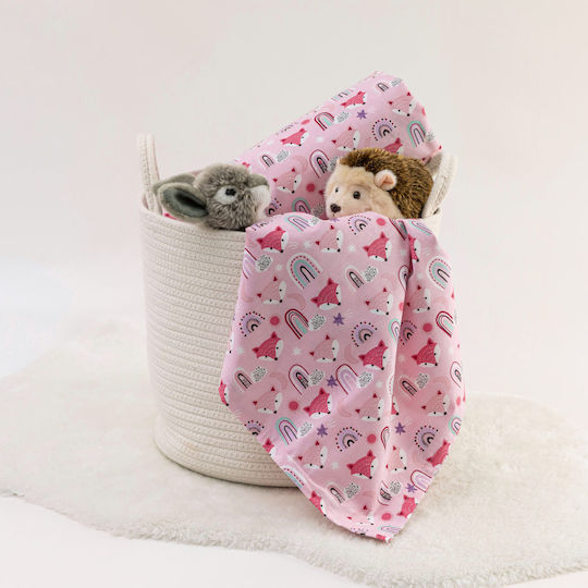 Borea Babybettwäsche-Set Für Wiege Baumwolle Αλεπού Mehrfarbig