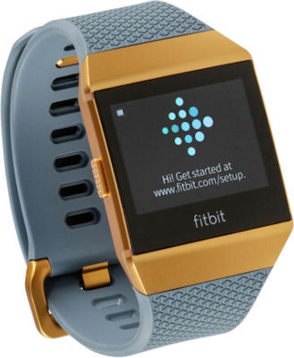 Fitbit Ionic 39mm Smartwatch mit Pulsmesser (Blau)