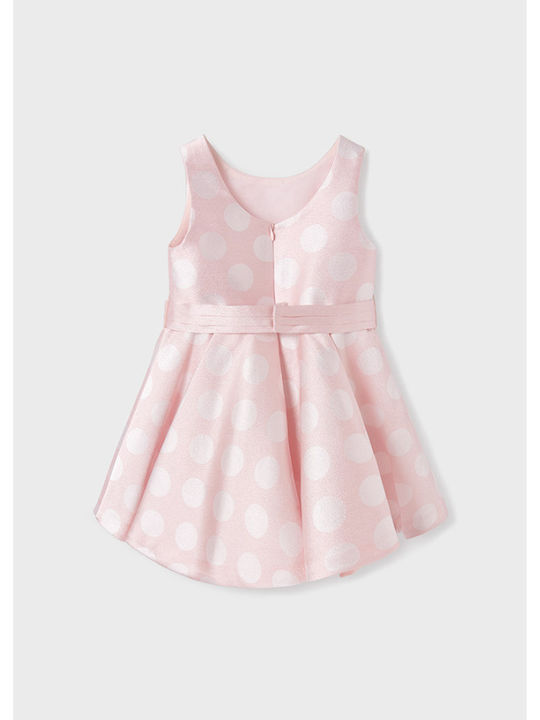 Abel & Lula Mädchen Kleid Polka Dot Pastel