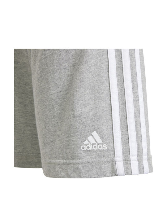 Sportliche Kinder-Shorts/Bermudas Essentials 3-Stripes Gray