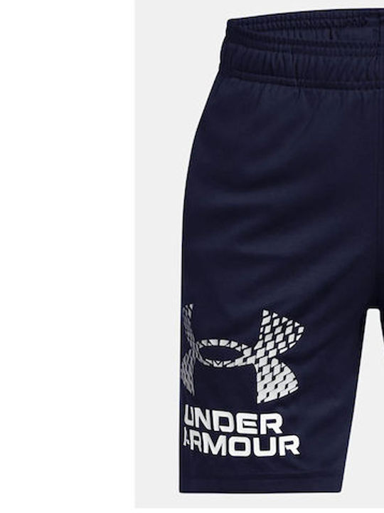 Kids' Athletic Shorts/Bermudas Tech Logo Blue