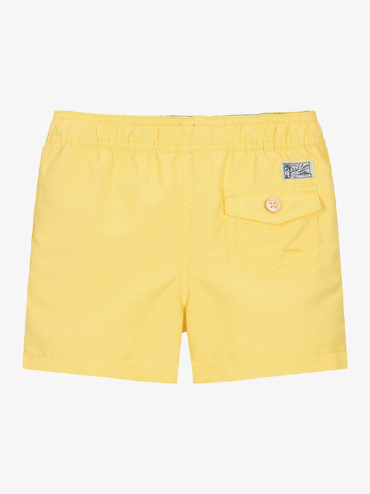 Ralph Lauren Kids Swimwear Swim Shorts Yellow