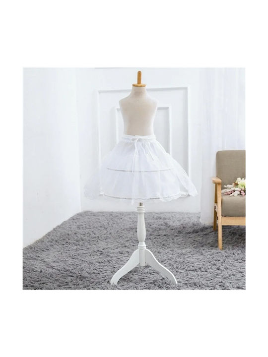 TakTakBaby Kids Skirt White Φουρό