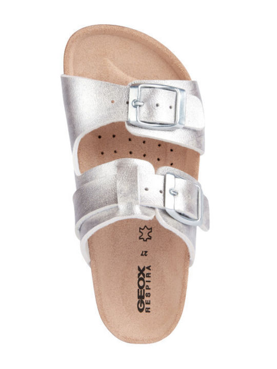 Geox Sandale Copii Anatomic Arginte
