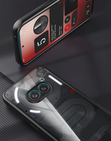 Back Cover Σιλικόνης Διάφανο (Nothing Phone 2a, Fusion Hybrid)