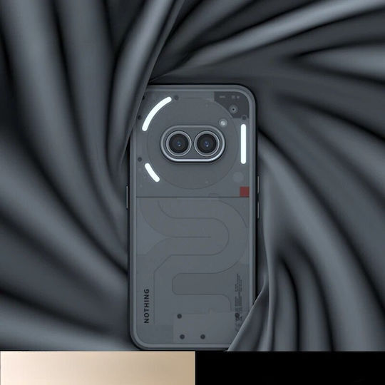 Back Cover Σιλικόνης Μαύρο (Nothing Phone 2a, Fusion Hybrid)