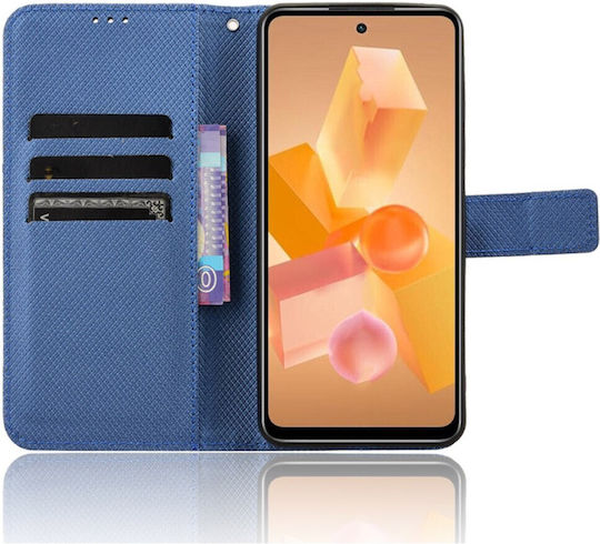 Wallet Δερματίνης Μπλε (Realme Note 50)