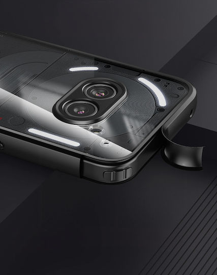 Back Cover Σιλικόνης Διάφανο (Nothing Phone 2a, Fusion Hybrid)
