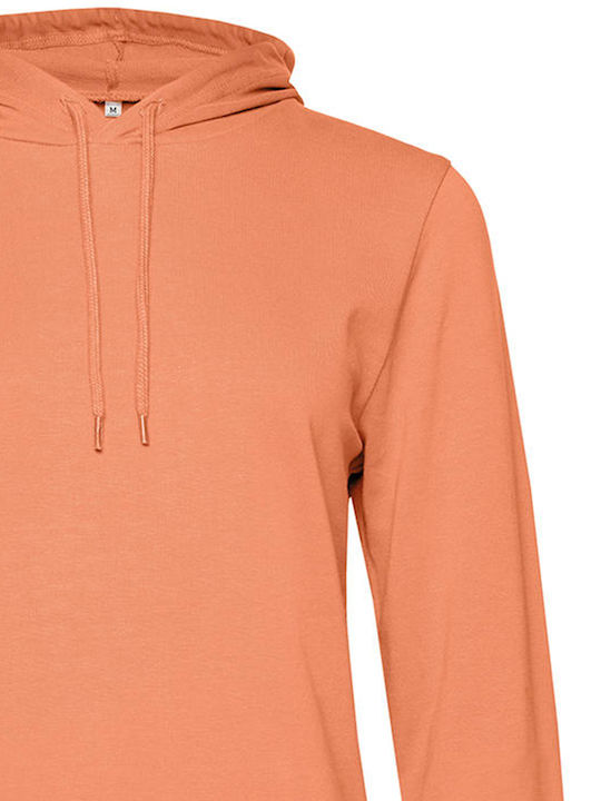 B&C Women's Long Sleeve Promotional Sweatshirt Orange