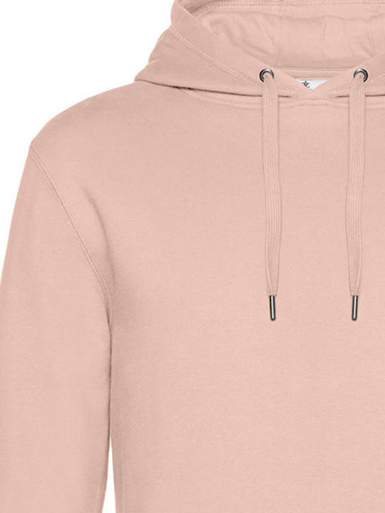 B&C King Werbe-Hoodie Soft Rose