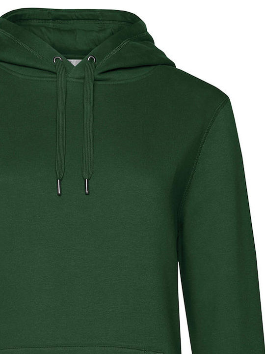 B&C Queen Werbe-Hoodie Bottle Green