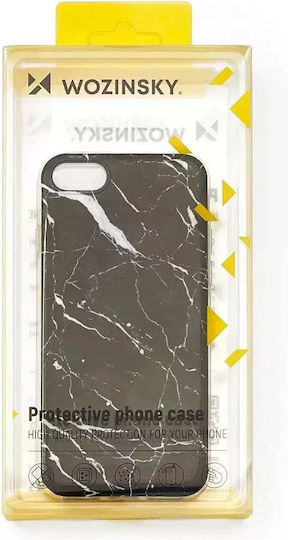 Wozinsky Marble Back Cover Σιλικόνης Λευκό (Xiaomi Mi Note 10 Lite)