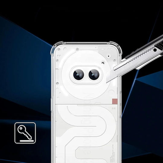Erbord Back Cover Σιλικόνης Διάφανο (Nothing Phone 2a)